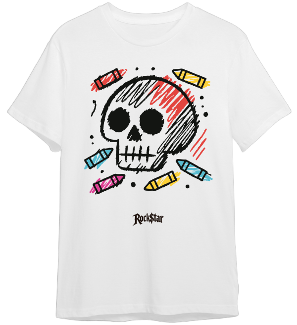 Crayon Skull - Imagen 3