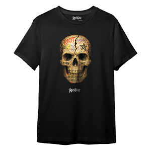 Skull painted