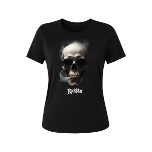 Skull and smoke