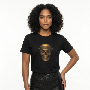 Skull with screws