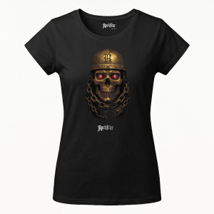 Skull with chains