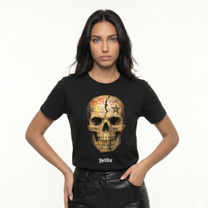 Skull painted