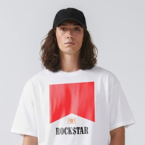 Camiseta Unisex Oversize Pack of cigarettes - Image 2
