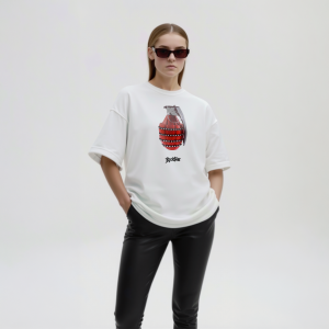Camiseta Unisex Oversize Red Grenade
