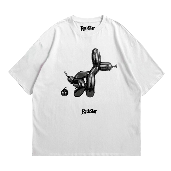 oversize mocup dog pooping