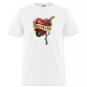 Camiseta Hombre Rocker Heart - Image 2