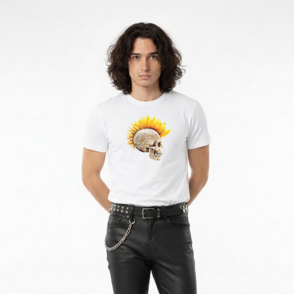 Mockup hombre sunflower