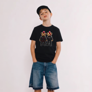 Camiseta para niño Punk Bear Couple - Image 2