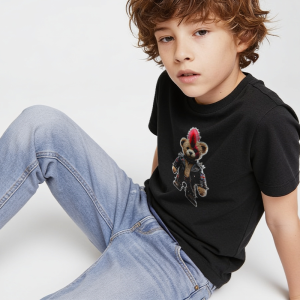 Camiseta para niño Punk Bear Boy